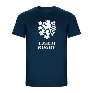 Tričko sport Czech Rugby (2D2) - modré