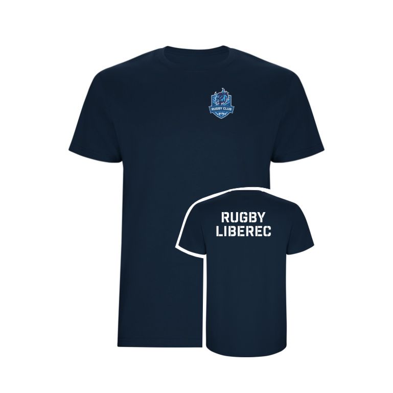 Tričko dětské Rugby Liberec (1s) - modré