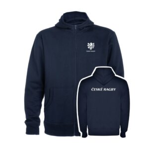 Klokanka zip České Ragby (1Bs) - modrá